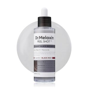 Dr.Melaxin Peel Shot Exfoliant Black Rice Ampoule 80 ml
